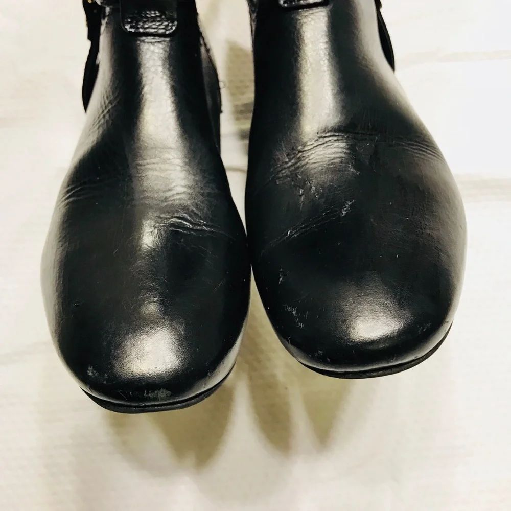Tory Burch leather‎ heel boots
